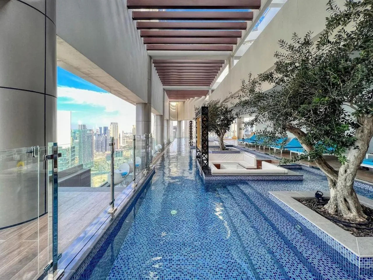 Apartamento 5 Star Rooftop Infinity Pool With Burj Khalifa Views Dubái