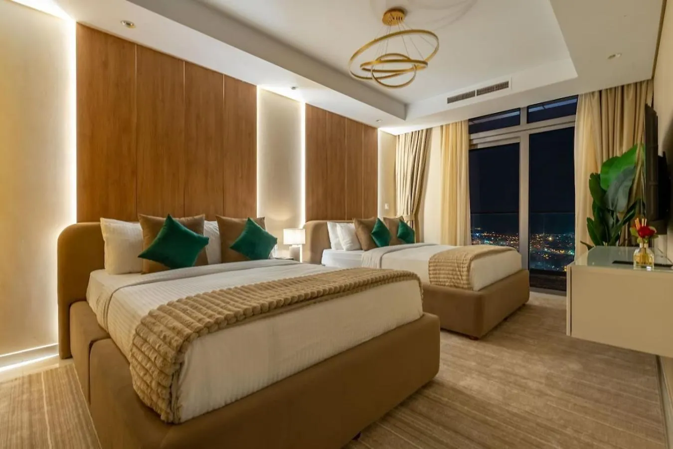5 Star Rooftop Infinity Pool With Burj Khalifa Views Dubái Apartamento